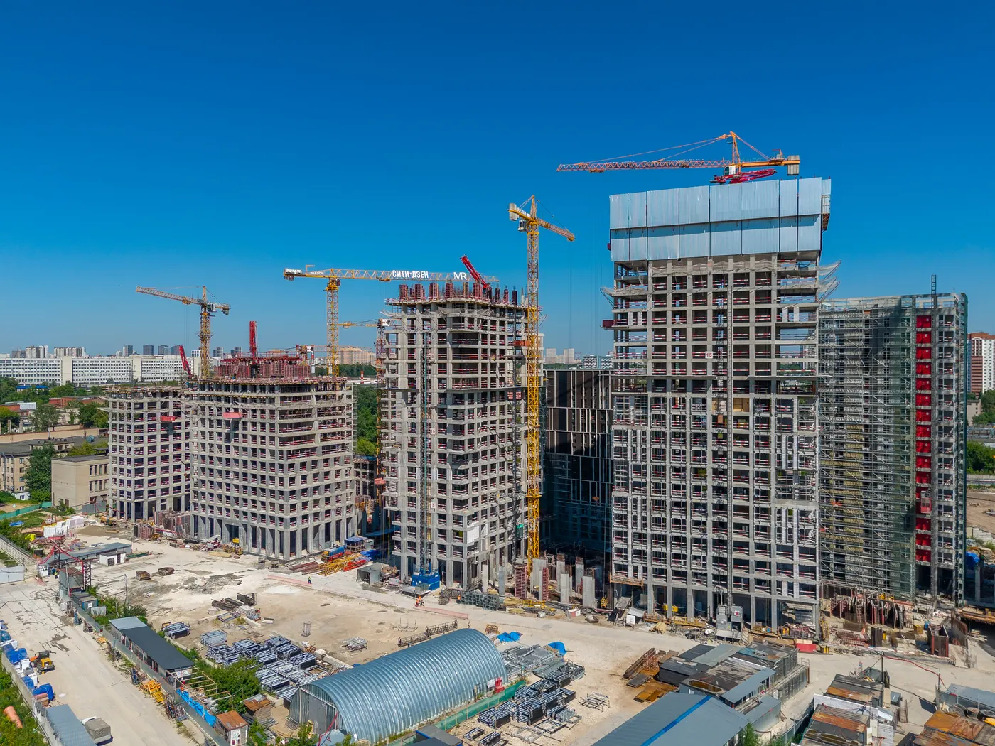 Ход строительства ЖК СИТИДЗЕН, июль 2026 — кадр 1 из 9