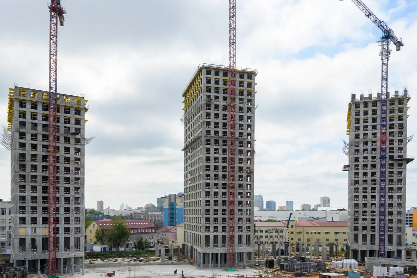 Ход строительства ЖК Левел Войковская (Level Войковская), июль 2026 — кадр 2 из 5