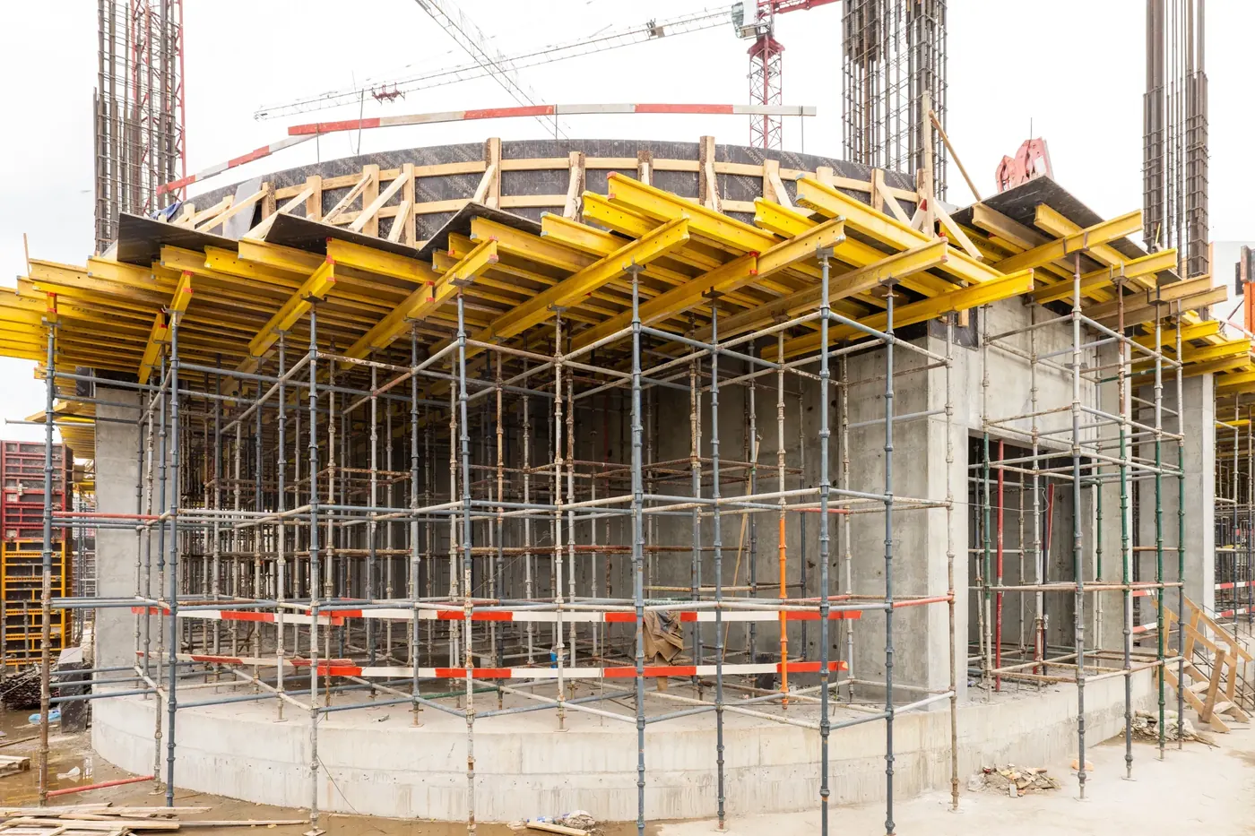Ход строительства БЦ Стоун Ходынка (STONE Ходынка), июль 2026 — кадр 1 из 6