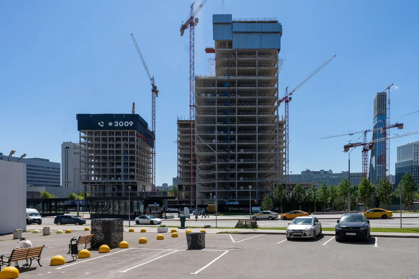 Ход строительства БЦ Стоун Калужская (STONE Калужская), июль 2026 — кадр 10 из 10