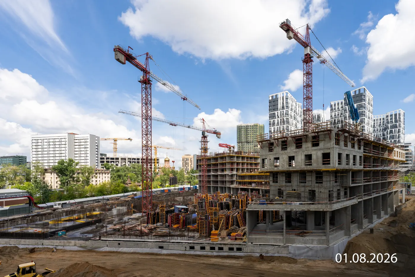 Ход строительства ЖК Стоун Райз (STONE Rise), август 2026 — кадр 7 из 7