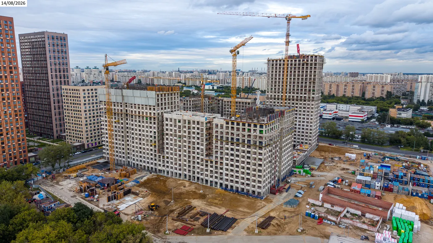 Ход строительства ЖК Страна.Заречная, август 2026 — кадр 9 из 9